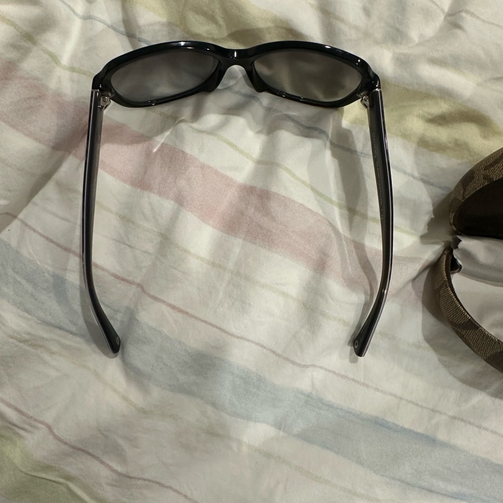 Coach Women's Black Sunglasses - Picture 5 of 6